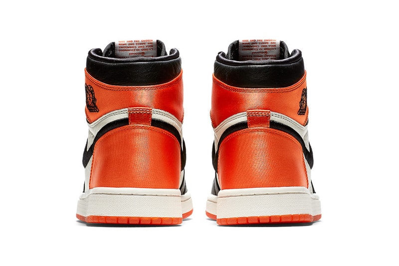 Air Jordan 1 Retro High OG Satin Shattered Backboard official black starfish sail may 5 2018 release date info drop sneakers shoes footwear