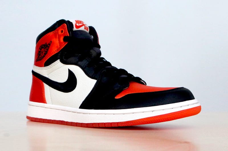 air jordan satin orange