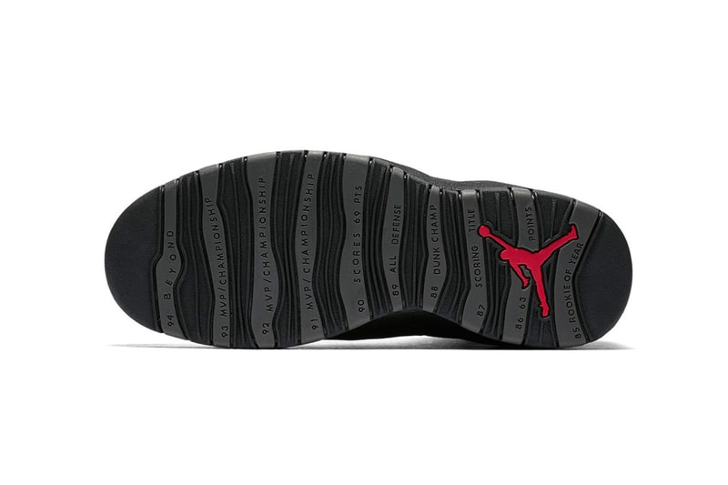 Air Jordan 10 Shadow OG Release Date april 2018 release date