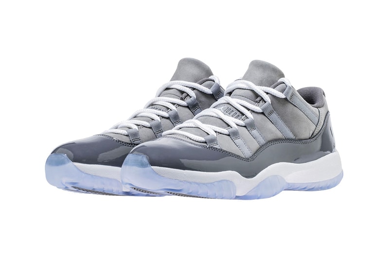 Air Jordan 11 Low cool grey release date pushed up sneakers footwear jordan brand