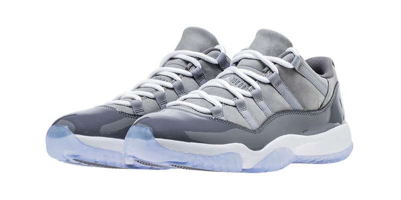 jordan 11s low grey