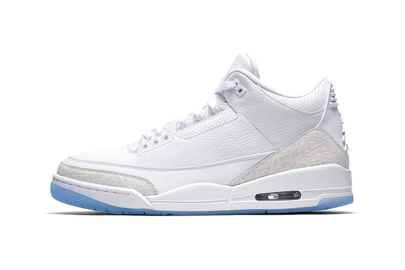 jordan retro 3 pure white