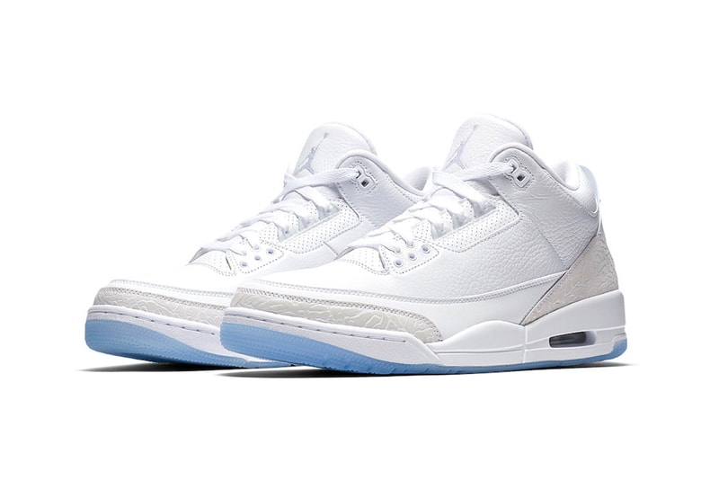 Air Jordan 3 Pure White official images jordan brand footwear 2018 july michael jordan release date info drop shoes sneakers