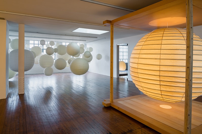 Akari Sculpture by Other Means Exhibition Noguchi Museum ymer malta paper lamps