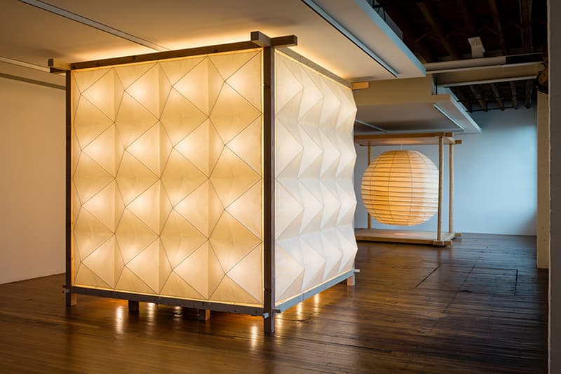 Akari Sculpture by Other Means Exhibition Noguchi Museum ymer malta paper lamps