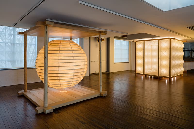 Akari Sculpture by Other Means Exhibition Noguchi Museum ymer malta paper lamps