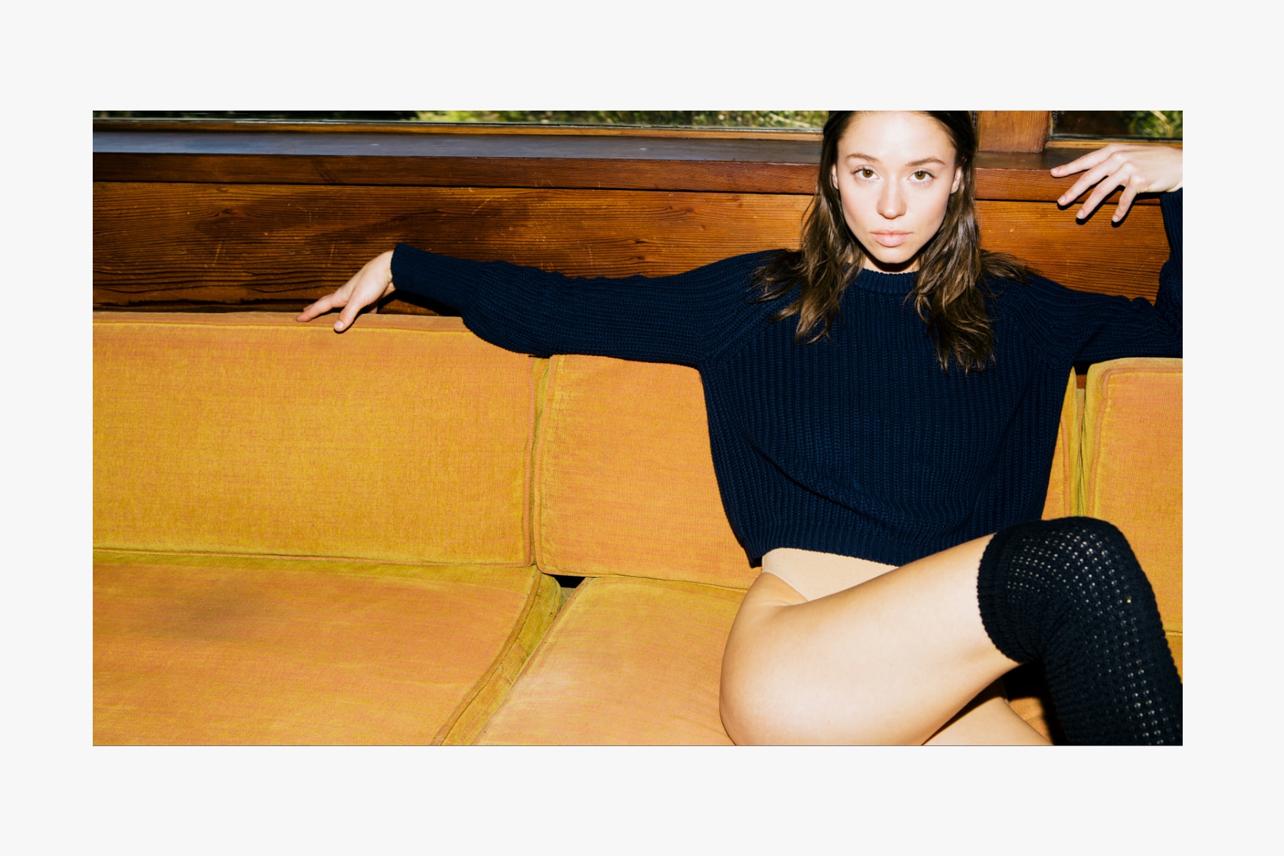 American Apparel Re-Launches Global Web Store Gildan Back to Basics Dov Charney Campaign Lookbook T-Shirts Sweatshirts Jersey