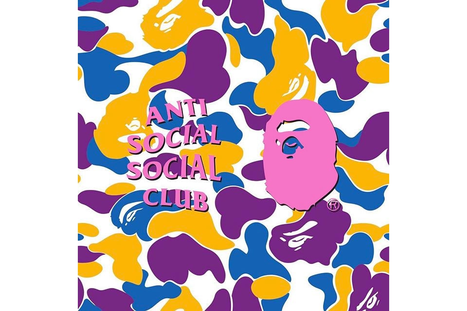 Anti Social Social Club Bape Announce Collab Hypebeast Anti Social Social Club Bape Announce Collab Hypebeast