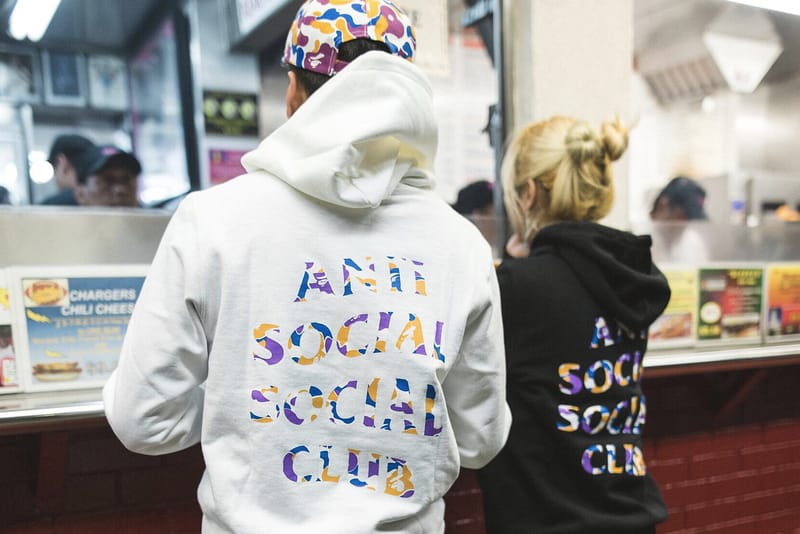 bape x anti social social club hoodie