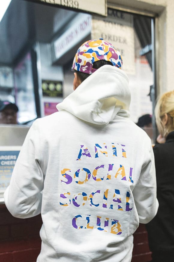 anti social social club bape hoodie