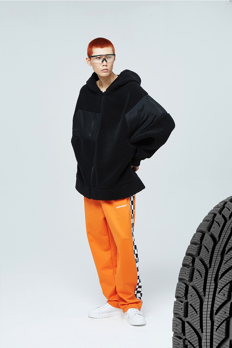 ANTIMATTER Fall Winter 2018 Lookbook collection release date info drop korea puffer jacket fleece oversized track suit