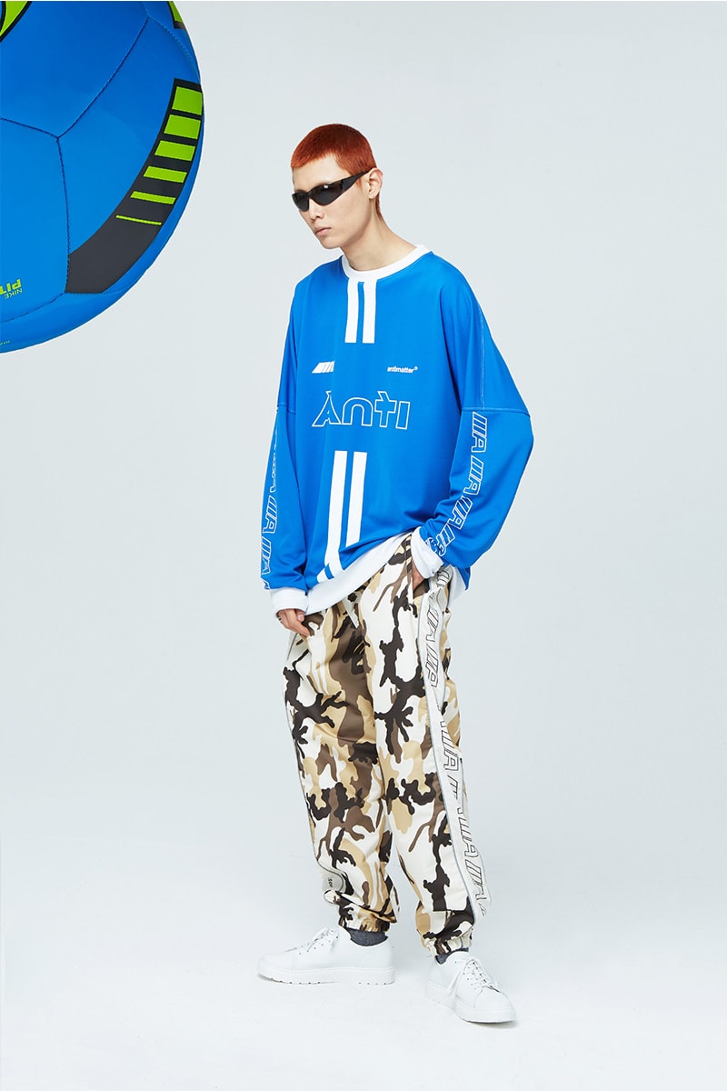 ANTIMATTER Fall Winter 2018 Lookbook collection release date info drop korea puffer jacket fleece oversized track suit