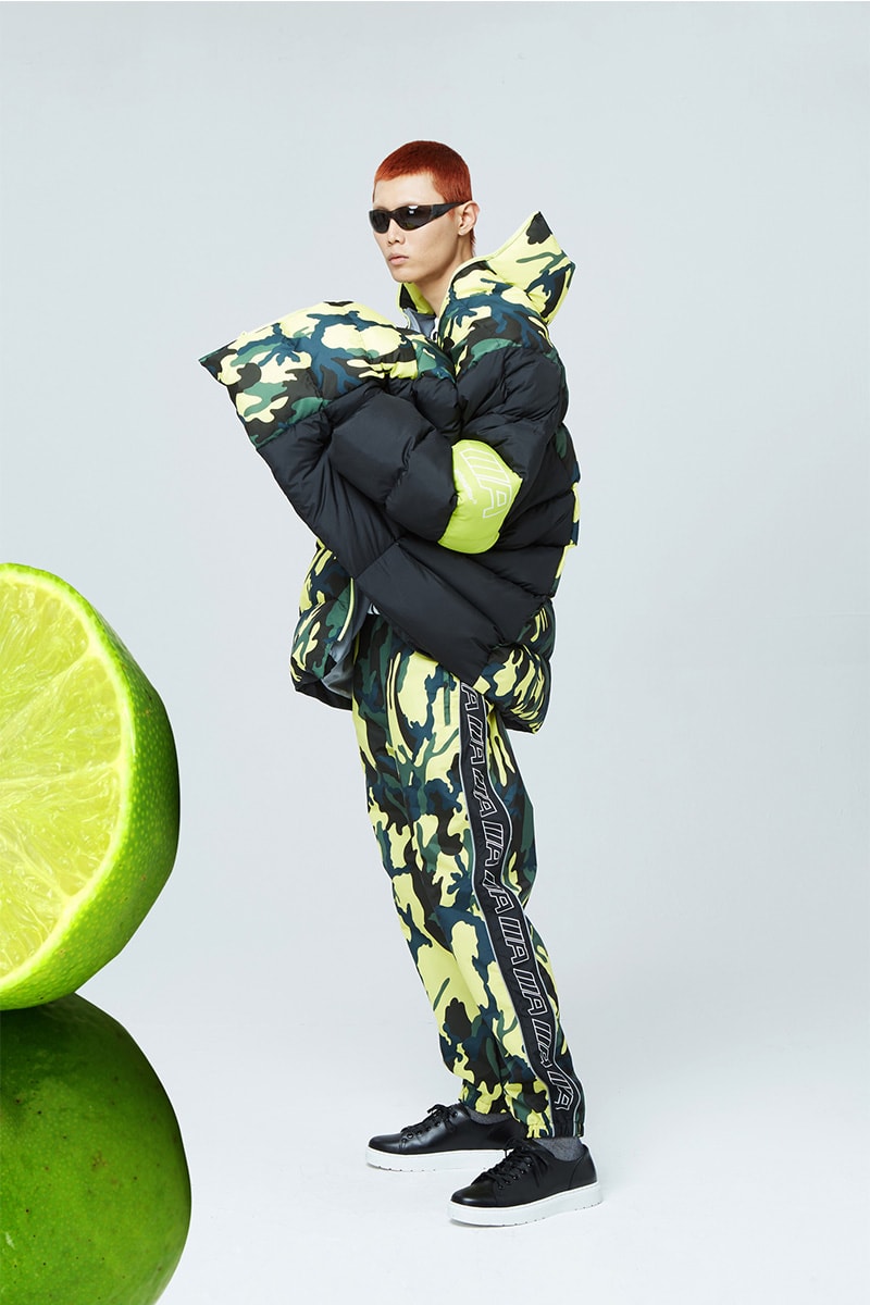 ANTIMATTER Fall Winter 2018 Lookbook collection release date info drop korea puffer jacket fleece oversized track suit