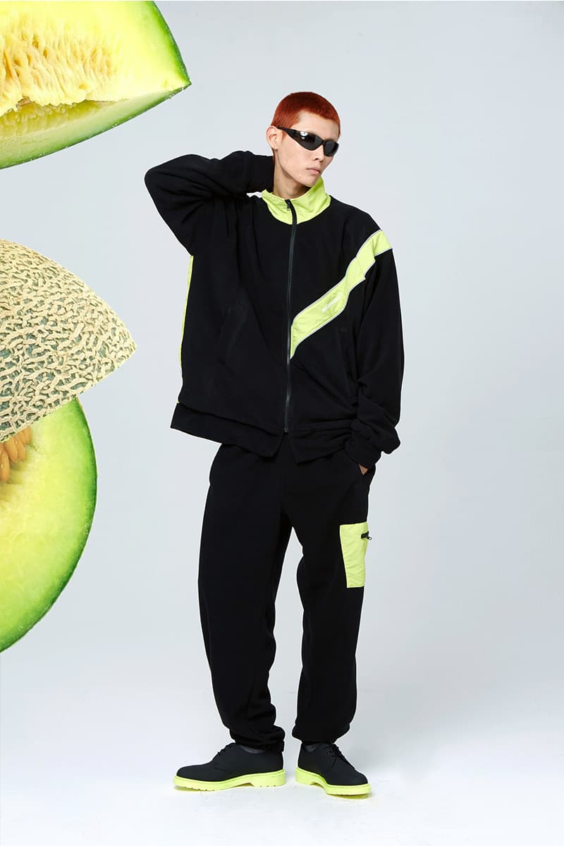 ANTIMATTER Fall Winter 2018 Lookbook collection release date info drop korea puffer jacket fleece oversized track suit