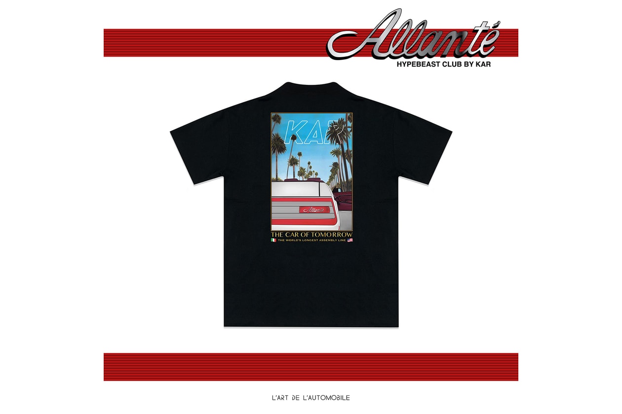 HB x L’Art De L’Automobile Exclusive LA Pop-Up HYPEBEAST ARTHUR KAR Cadillac Allante Sunset Car Wash Kar Wash