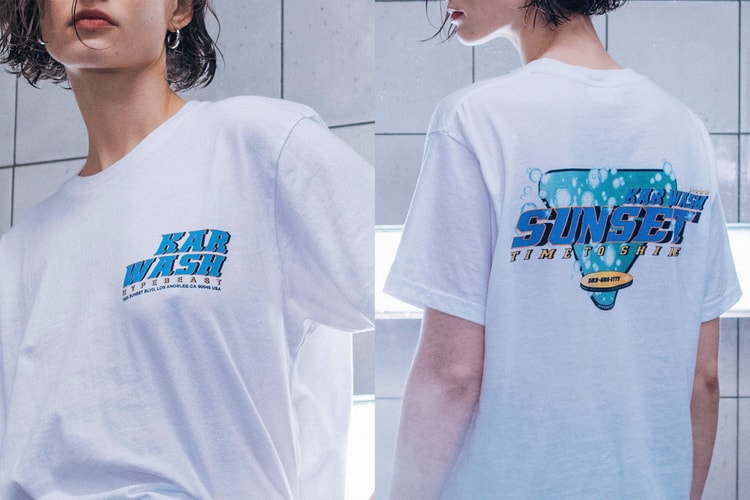 HYPEBEAST x L'art de l'automobile "KAR WASH" Collaboration Lookbook