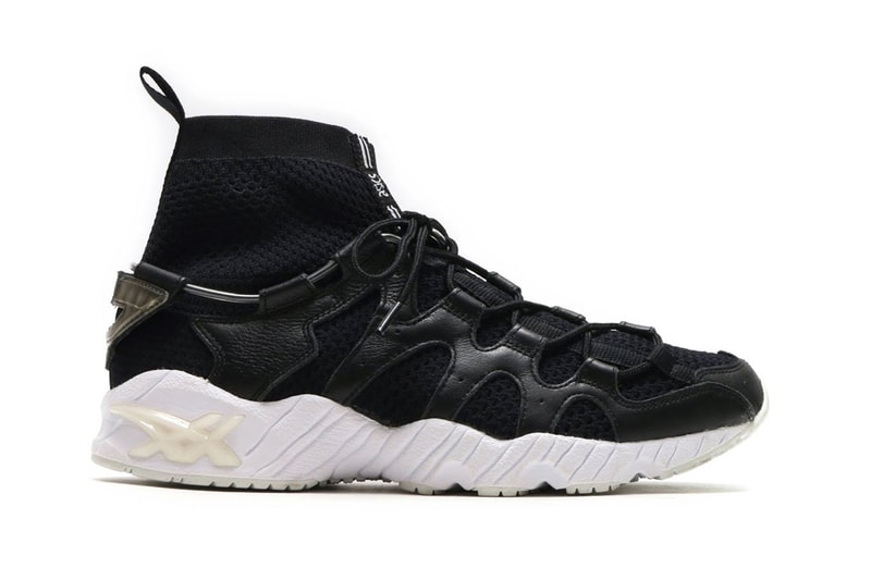 ASICS GEL-Mai Knit MT Sock First Look mid-top release date info price sneaker atmos black