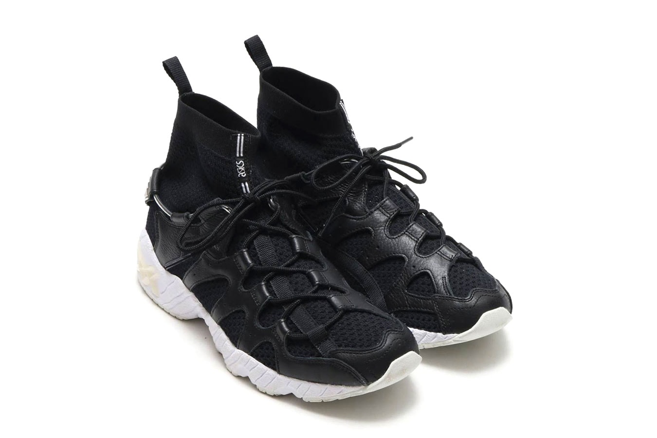ASICS GEL-Mai Knit MT Sock First Look mid-top release date info price sneaker atmos black