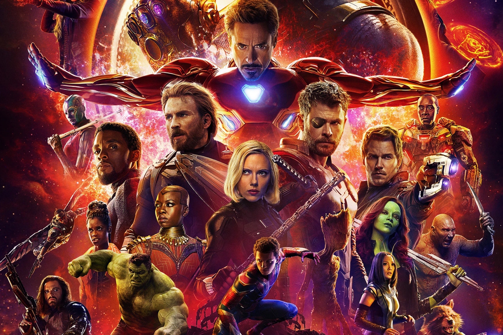 Avengers infinity war marvel cinematic universe iron man