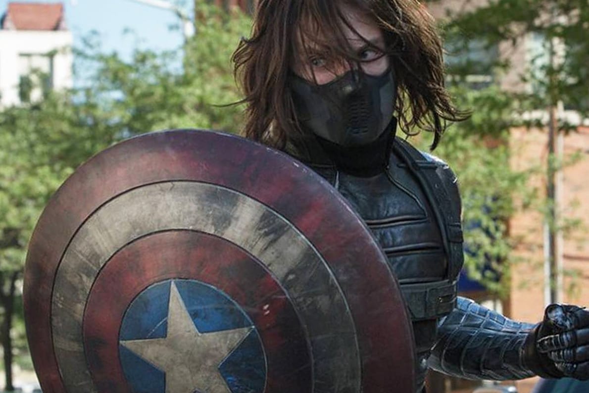 2x Bucky Barnes Winter Soldier Captain America Avengers War Car Sticker Decal