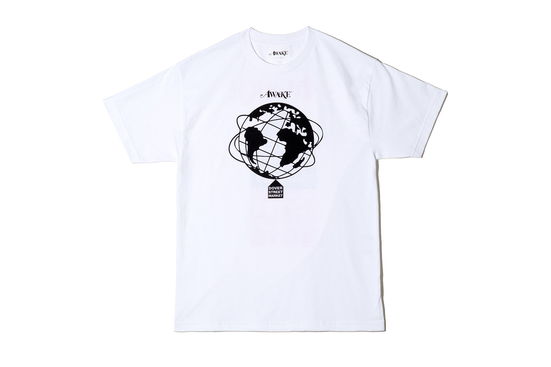 Awake NY Dover Street Market Spring Summer 2018 Drop SS18 tee shirt collaboration collection debut release installation may 3 limited edition co branding angelo baque