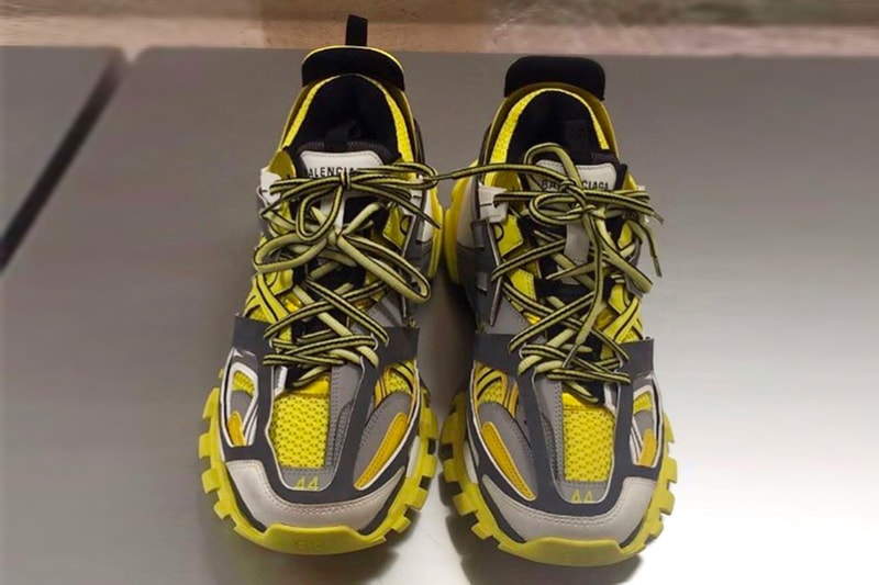 Balenciaga Fall Winter 2018 Sneaker Colorways trail runner track