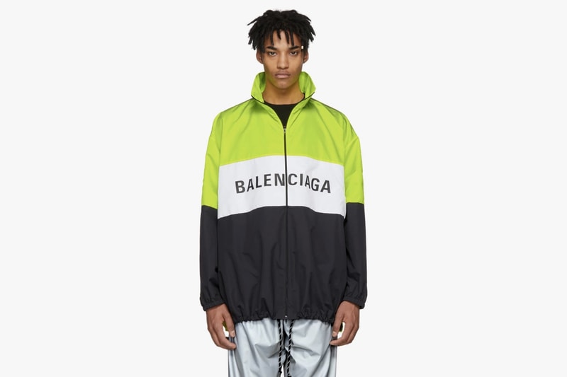 Balenciaga Releases Spring/Summer 2018 Menswear Collection Triple S Wallet Jacket Tracksuit Hat Trainers Sneakers Bag Accessories Clothing Buy SSENSE Cop Purchase