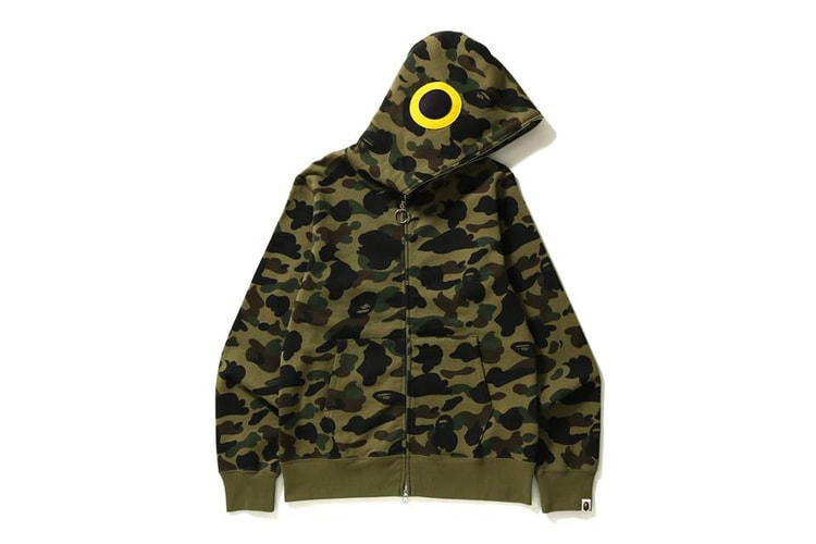 BAPE Shares New 1st Camo Fish Full-Zip Hoodie