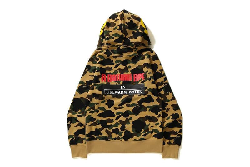 BAPE 1st Camo Fish Full Zip Hoodie fashion 2018 april 14 release date info drop