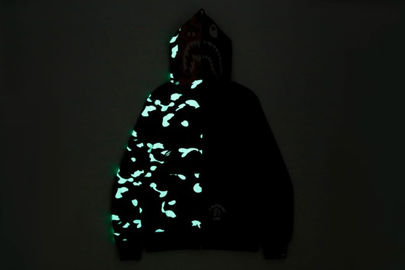 bape shark glow in the dark