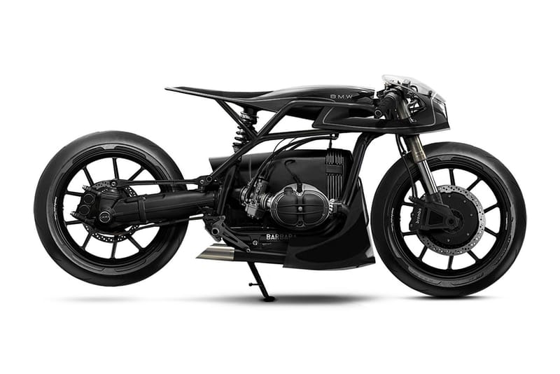 Barbara Custom Creates the Futuristic BMW R80 "Black Mamba"
