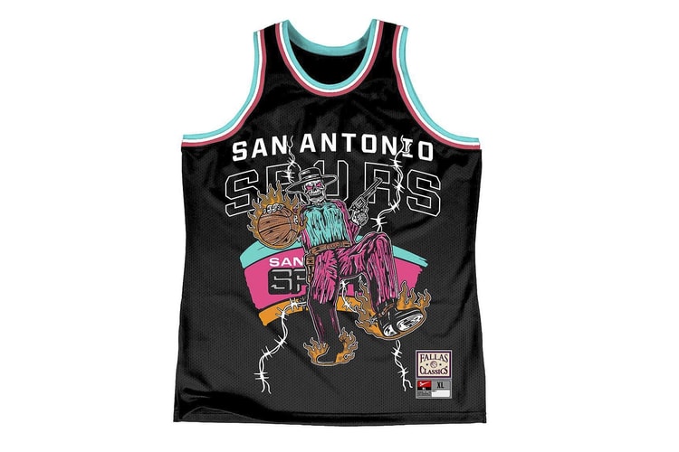 Warren Lotas Creates a Gunslinger San Antonio Spurs Jersey
