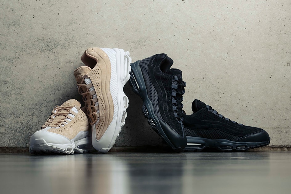 Billys Nike AIR MAX 95 ULTRA PRM BREATHE collaboration exclusive japan tokyo may 3 2018 BLK VACHETTA TAN spring summer drop release date info closer official look