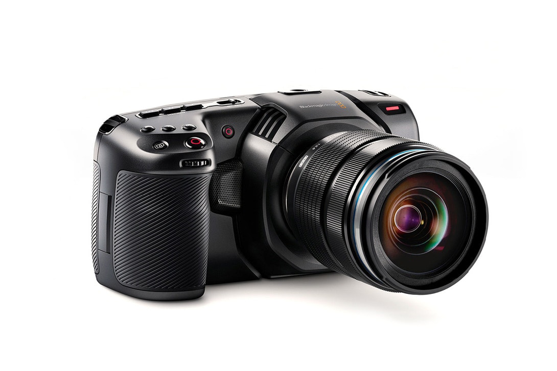 blackmagic pocket cinema camera 4k black release info HDR sensor dslr