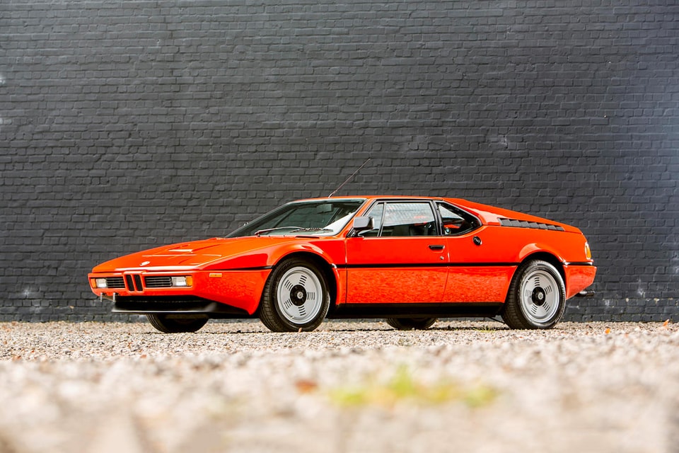 Bmw M1 Orange Classic Coupe 1980 Auction Hypebeast