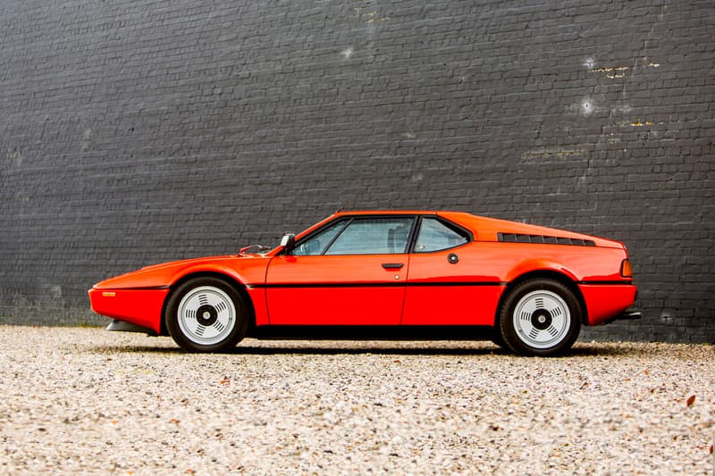 BMW M1 classic coupe orange car vintage rare auction price 1980 automobile bonhams