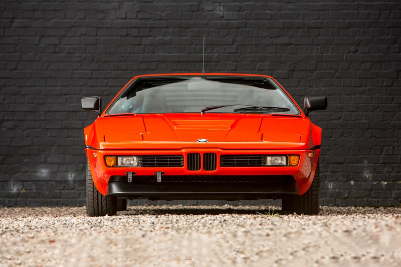 BMW M1 classic coupe orange car vintage rare auction price 1980 automobile bonhams