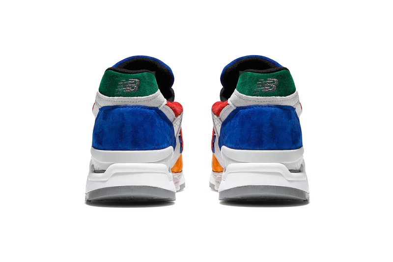 Bodega New Balance 998 Mass Transit Release date NB1 sneaker boston limited edition multicolor