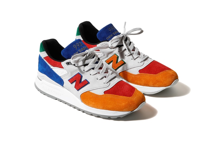 Bodega New Balance 998 Mass Transit Release date NB1 sneaker boston limited edition multicolor
