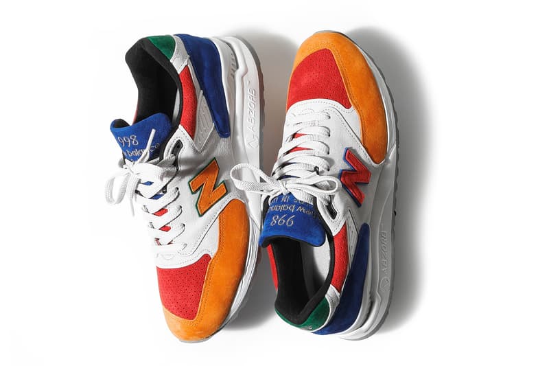 Bodega New Balance 998 Mass Transit Release date NB1 sneaker boston limited edition multicolor