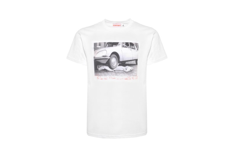 Browns Fashion "Just a T-Shirt" "the Languages" Release Details Collection White Tees Photography Design Images Graphic Print How to buy purchase cop