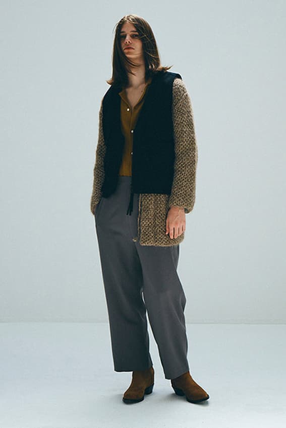 Bukht Fall/Winter 2018 Collection Lookbook Tetsuya Hashimoto jackets shirts pants sweaters hat accessories