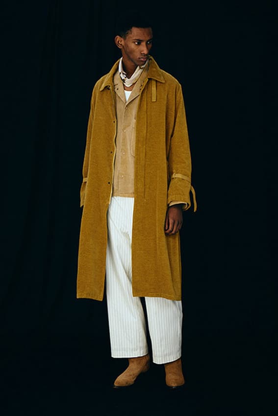 Bukht Fall/Winter 2018 Collection Lookbook Tetsuya Hashimoto jackets shirts pants sweaters hat accessories