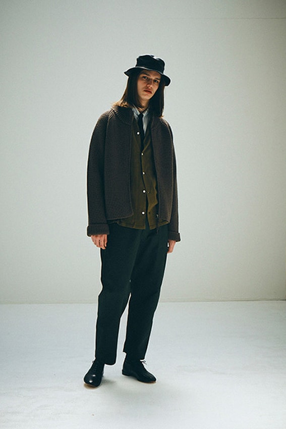 Bukht Fall/Winter 2018 Collection Lookbook Tetsuya Hashimoto jackets shirts pants sweaters hat accessories