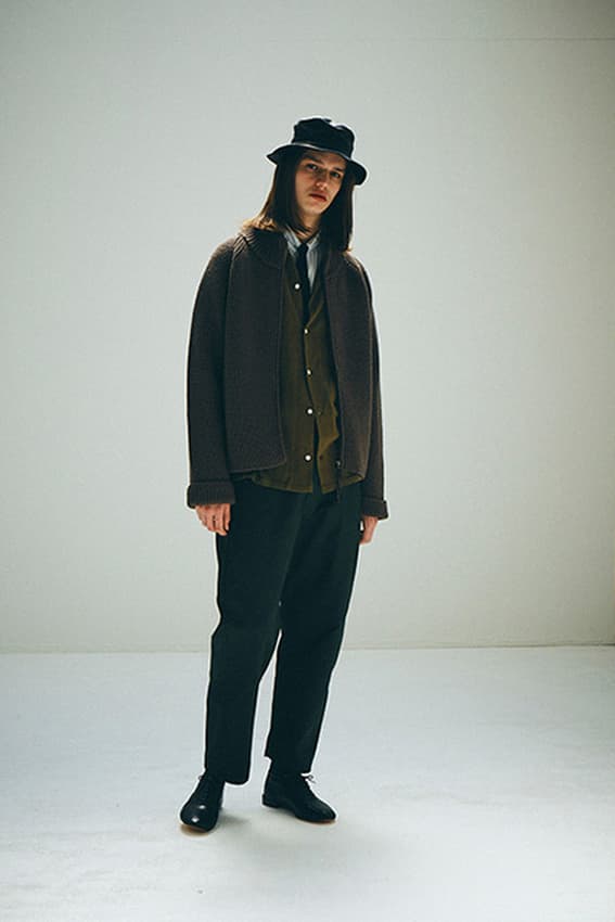 Bukht Fall/Winter 2018 Collection Lookbook Tetsuya Hashimoto jackets shirts pants sweaters hat accessories