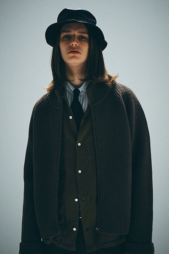Bukht Fall/Winter 2018 Collection Lookbook Tetsuya Hashimoto jackets shirts pants sweaters hat accessories