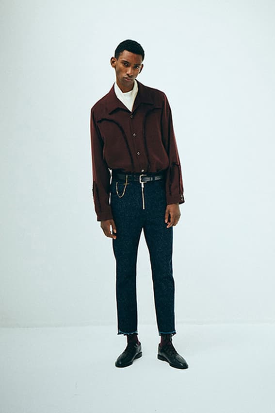 Bukht Fall/Winter 2018 Collection Lookbook Tetsuya Hashimoto jackets shirts pants sweaters hat accessories