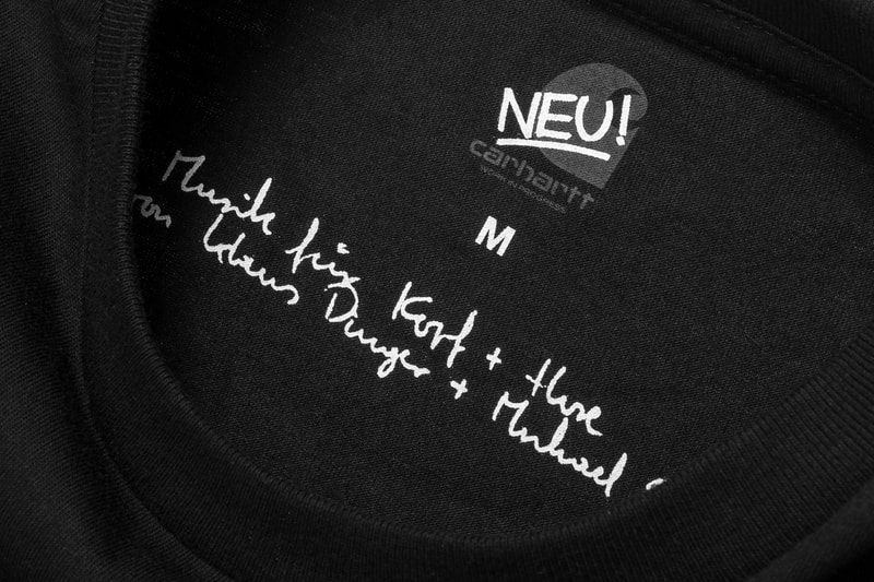 Carhartt WIP Neu! Capsule Collection release info T-shirts socks tote bag overalls
