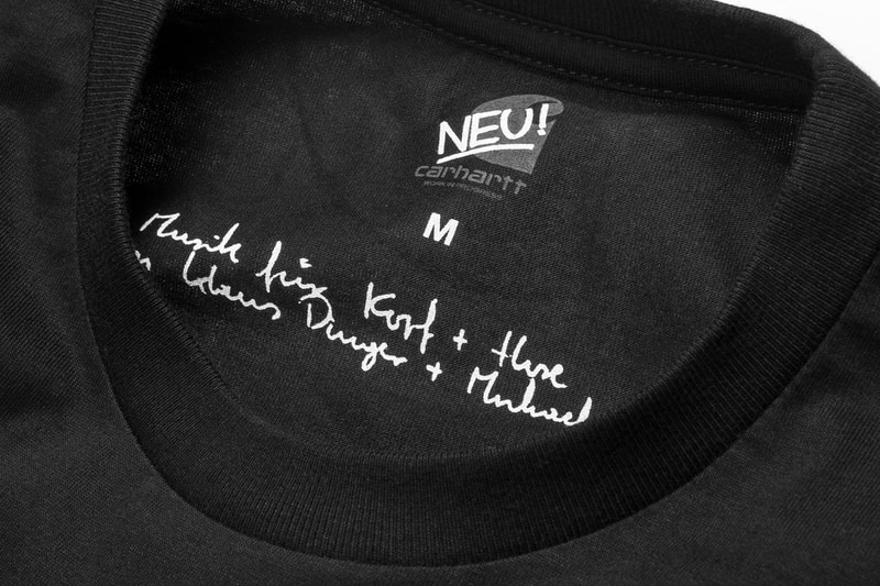 Carhartt WIP Neu! Capsule Collection release info T-shirts socks tote bag overalls