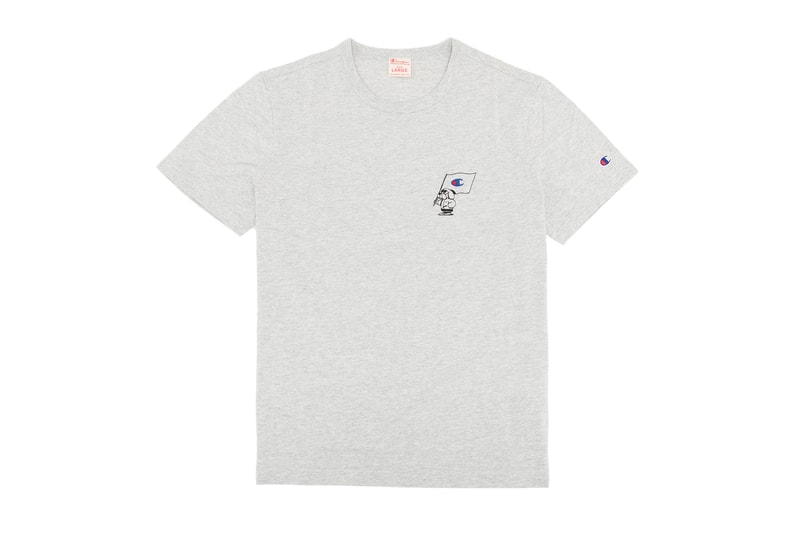 Champion Beams Limited Edition Artist Series Collection Grey White Sweatshirts T-Shirts Ju Jullien Yu Nagaba Yusuke Hanai Call Me Georges